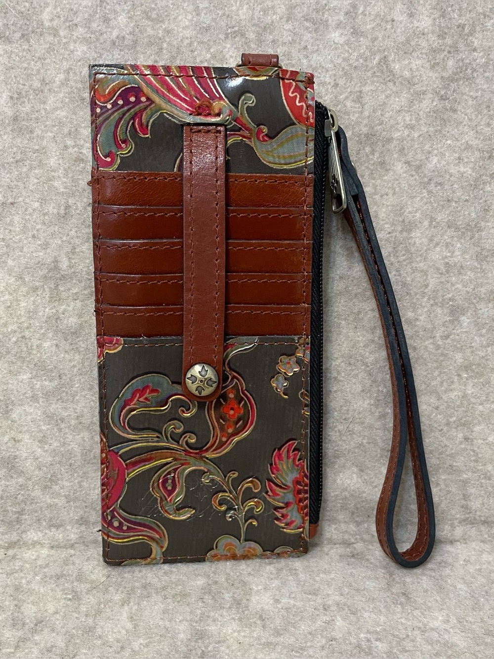 Patricia Nash Alanna Euro Wristlet credit card NWOT